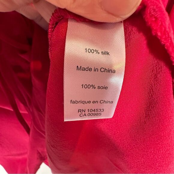 Oonagh by Nanette Lepore 100% silk - Picture 6 of 9